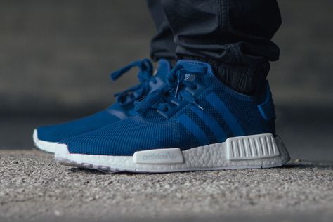 adidas Originals NMD R1 "Blue" Adidas Nmd R1 Outfit Men, Nmd R1 Outfit, Adidas Originals Nmd R1, Adidas Originals Nmd, Sneaker Magazine, Outfits Streetwear, Adidas Nmd R1, Skate Wear, Nmd R1