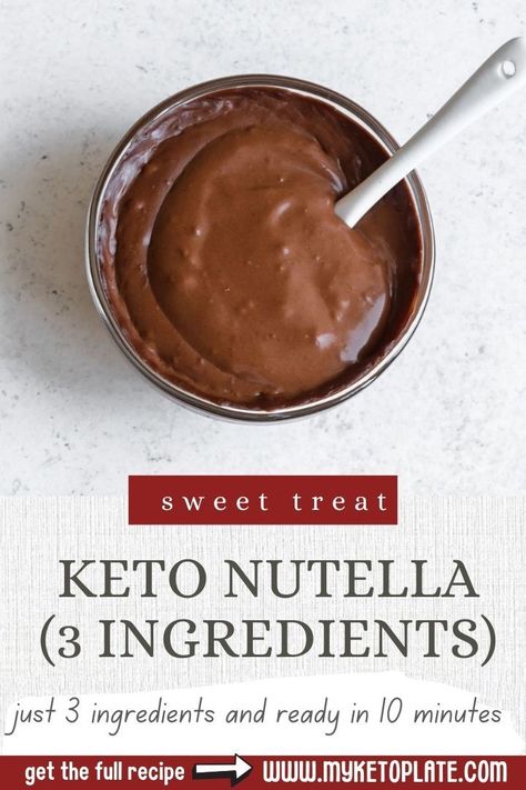 Chocolate Hazelnut Recipes, Keto Nutella, Nutella Ingredients, Sugar Free Nutella, Healthy Nutella, Make From Scratch, Homemade Nutella, Chocolate Hazelnut Spread, How To Roast Hazelnuts