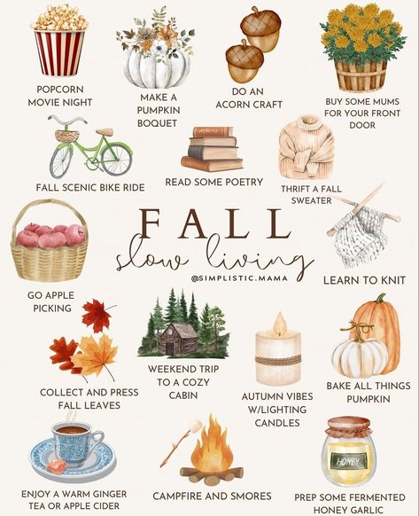 Fall is the perfect time to embrace the art of slow living. 🍂✨ It’s about savoring the little moments—whether it's cozying up with a good book, enjoying the crisp autumn air, or simply taking time to be present. As the world slows down, let’s remind ourselves to do the same. How are you creating space for slow, intentional living this season? Fall Hygge, The Art Of Slow Living, Art Of Slow Living, Happy First Day Of Fall, Bored Jar, Crisp Morning, Fermented Tea, Acorn Crafts, First Day Of Fall