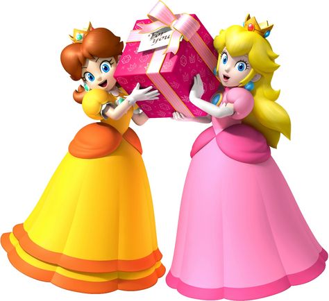 ~Peach~ ~Daisy~ Peach And Daisy, Mario Party 9, Princess Peach Cosplay, Peach Cosplay, Mario Y Luigi, Super Mario Princess, Peach Mario, Nintendo Princess, Princess Daisy