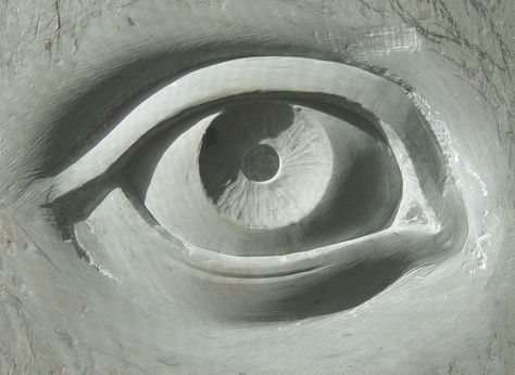 stone sculpture | eye « John Thompson Art Anatomy Sculpture, Sculpture Head, Human Sculpture, Sculpture Techniques, Sculptures Céramiques, Body Features, Relief Sculpture, Wood Carving Patterns, Ceramic Figures