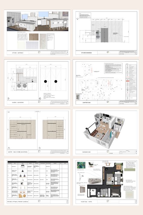 Residential Interior Design Portfolio, Interior Design Schedule, Finish Schedule Interior Design, Interior Design Representation, Sketchup Layout Template, Interior Design Documentation, Render Presentation, Sketchup Layout, Interiors 2023