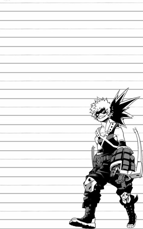 Kiribaku Manga, Anime Paper, Katsuki Bakugo, Dream Book, Bullet Journal Lettering Ideas, Notes Template, Bullet Journal Ideas Pages, Good Notes, Memo Pad