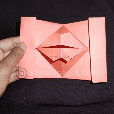 10 Easy Valentine's Origami For All Skill Levels - Valentine's Origami, Valentines Origami, Origami Heart With Wings, Heart Place, Origami Heart, Origami Design, Heart With Wings, Origami Flowers, Origami Tutorial