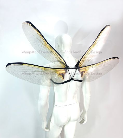 Elf Wings, Wings Fairy, Wings Butterfly, Dragonfly Wings, Custom Costumes, Swan Lake, Butterfly Wings, Adult Costumes, Elf