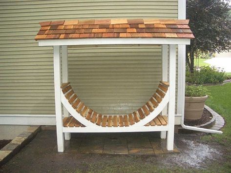 Fire Wood Storage Ideas Wood Storage Ideas, Tool Shed Plans, Firewood Storage Ideas, Firewood Rack Plans, Firewood Storage Indoor, Firewood Storage Outdoor, Outdoor Firewood Rack, Wooden Storage Sheds, Firewood Racks