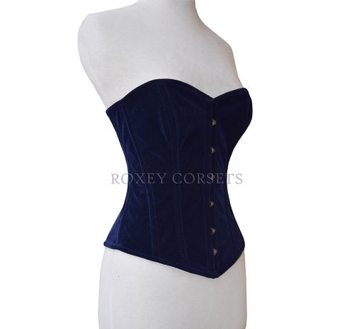 Overbust Velvet Steel Boned Corset Blue Corset Waist Training Women's Heavy Duty Velvet Corset - Etsy Corset Etsy, Corset Waist Training, Custom Corsets, Fashion Corset, Velvet Corset, Steel Boned Corsets, Blue Corset, Corset Waist, Lace Tights