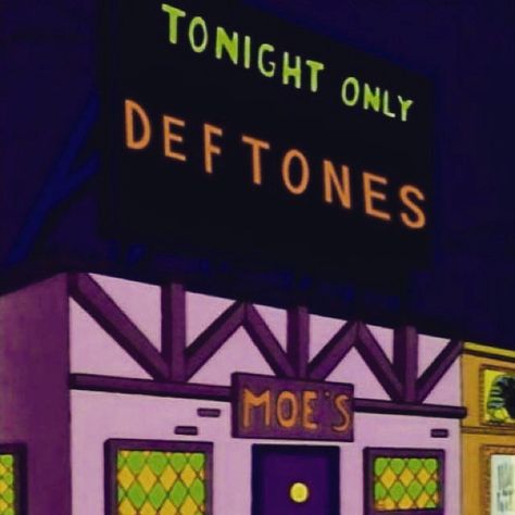 #deftones #moes #simpsons Deftones Poster, Arte Heavy Metal, Red Hot Chili Peppers, The Pit, Chili Peppers, Hot Chili, Music Memes, Band Posters