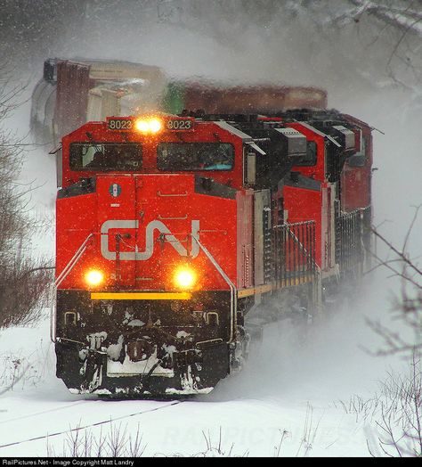 RailPictures.Net Photo: CN 8023 Canadian National Railway EMD SD70M-2 at Nauwigewauk, New Brunswick, Canada by Matt Landry Canadian National Railway, Canadian Pacific Railway, New Brunswick Canada, Train Pictures, Train Car, New Brunswick, Train, Cars, High Quality