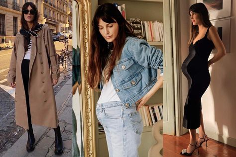 Chic Pregnancy Style, Style Jeans Shirt, Leia Sfez, Style Tricks, Boyfriend Shirts, Not Pregnant, Maternity Chic, Pregnancy Style, Jeanne Damas