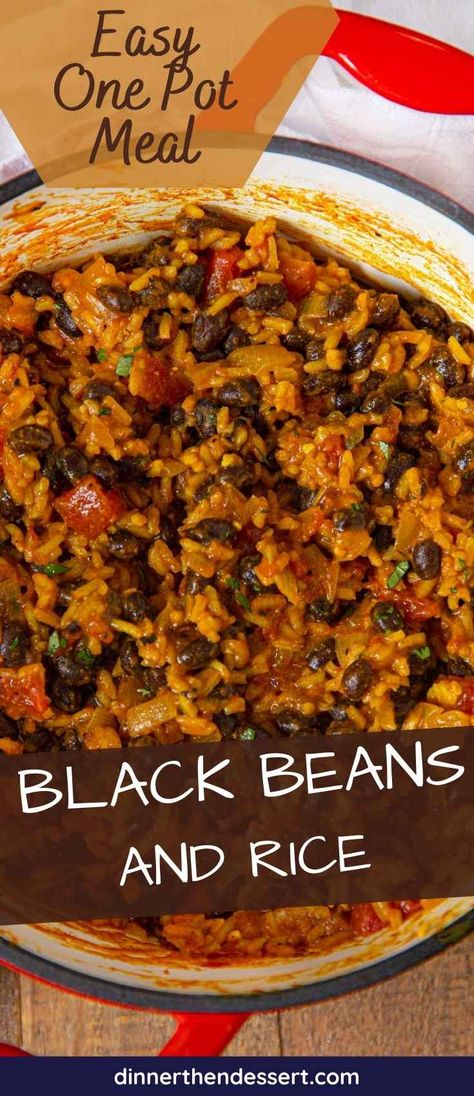 Kielbasa Black Beans And Rice, Black Bean Easy Recipe, Recipes With Black Beans And Rice, Black Bean Corn Rice Recipe, Recipes For Black Beans Healthy, Beans And Rice Dinner Recipes, Beans As Main Dish, Black Bean Recipes From Can, Black Beans And Quinoa Recipe