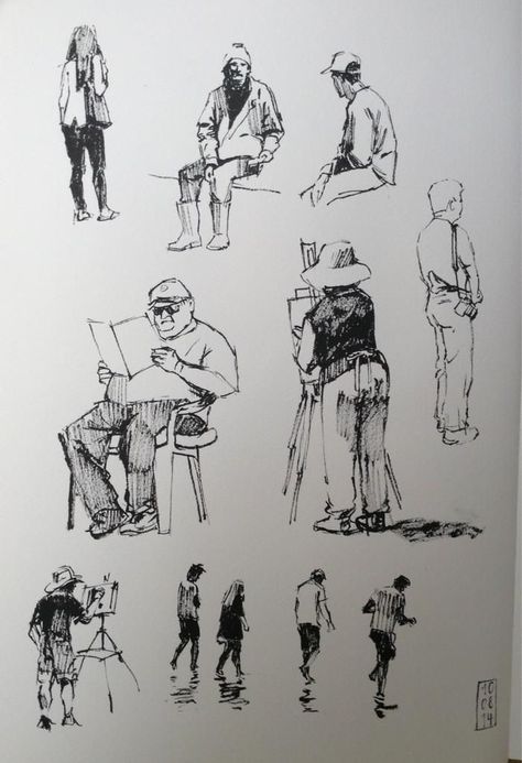 Human Sketch, Human Figure Sketches, Sketches Of People, Human Figure Drawing, Figure Sketching, Arte Sketchbook, Sketchbook Inspiration, Urban Sketching, Architecture Sketch