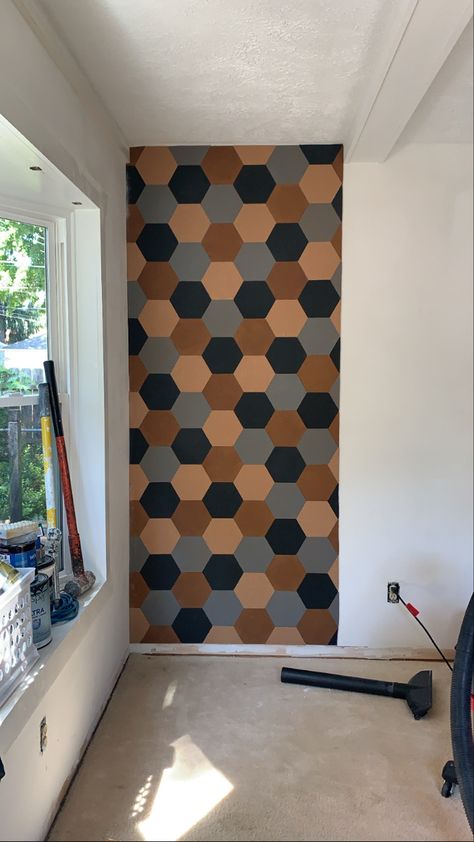 Cork Wall For Dart Board, Dart Board Wall Cork, Diy Cork Dart Board, Modern Dart Board, Dart Board Wall Protector, Hexagon Cork Board Ideas, Dart Board Wall Diy, Diy Dart Board, Darts Room