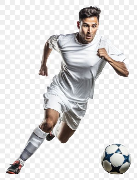 Soccer Ball Png, Soccer Poses, Player Football, Ball Png, Png Football, Football Png, Soccer Goal, Soccer Player, Running Sports