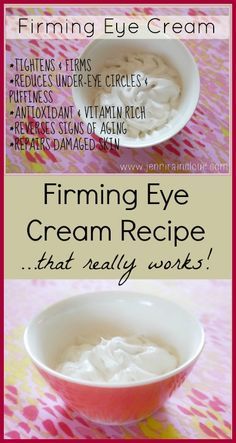 Eye Cream Recipe, Diy Eye Cream, Firming Eye Cream, Mario Badescu, Beauty Recipe, Diy Skin Care, Diy Skin, Diy Homemade, Homemade Beauty Products