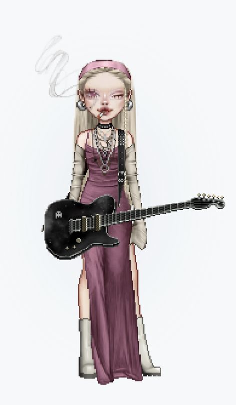 my avatar in everskies Everskies Characters, Outfits Dr, Physical Manifestation, Sky Dress, Everskies Outfits, Overlays Cute, Grunge Vibes, Virtual Fashion, Monster High Dolls