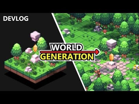 World Wide Map, Perlin Noise, Procedural Generation, Rock Games, Indie Game Dev, Indie Game Art, Indie Game Development, Game World, Rock Videos