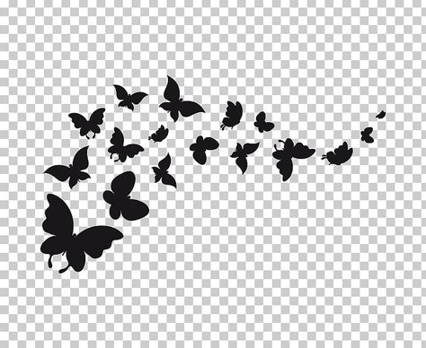 Butterfly Png Aesthetic, Butterfly Png Black, Butterfly Movement, White Butterfly Tattoo, Butterflies Png, Black And White Png, Black And White Butterfly, Butterfly Back Tattoo, Butterfly Black And White