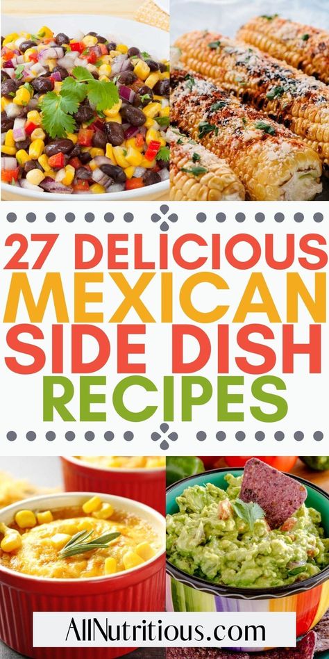 Easy Mexican Side Dishes, Cinco De Mayo Side Dishes, Mexican Potluck, Mexican Sides, Mexican Side Dish, Family Reunion Food, Mexican Side, Delicious Sides, Delicious Family Dinners