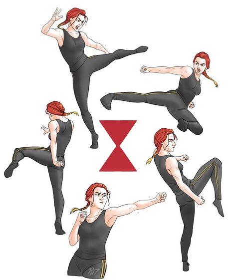 Ahmad Safwan on Instagram: “Natasha Romanova (Romanoff) a.k.a Black Widow 🕷️ . Drawing Tifa in a punching pose was fun. Made me want to practice drawing more action…” Black Widow Training, Black Widow Workout, Punching Pose, Marvel Black Widow, Наташа Romanoff, Dc Comics Women, Univers Marvel, Practice Drawing, Black Widow Natasha