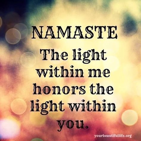 Namaste: The light in me honors the light in you. Yoga Articles, Yoga Nature, Sup Yoga, Online Yoga Classes, Yoga Times, Inner Light, Online Yoga, Yoga Quotes, Yoga Sequences