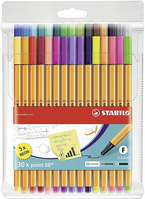 Stabilo Fineliner, Staedtler Pens, Butterfly Tutorial, Fineliner Pens, Stabilo Boss, Hexagon Design, Dip Pen, Happy Mom, Pointed Pen