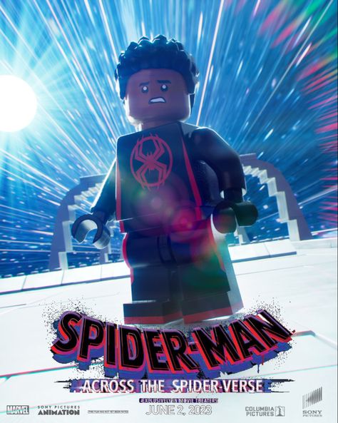 Lego Spiderman Wallpaper, Spider-man Lego, Lego Miles Morales, Lego Albums, Alt Posters, Lego Poster, Lego Spiderman, Image Meme, Lego Wallpaper