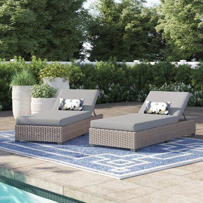 Outdoor Patio Makeover, Pool Side Furniture, Pool Patio Decor, Pool Patio Furniture, Pool Lounge Chairs, Patio Glider, Pool Chairs, Pool Lounger, Outdoor Chaise Lounge Chair