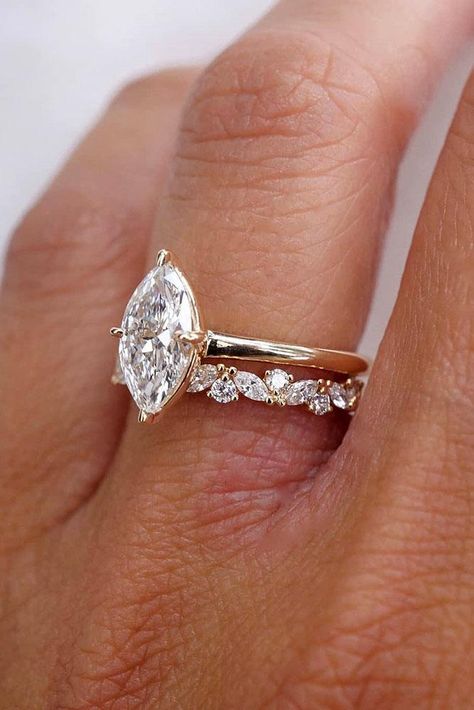 Rings Engagement Marquise Bridal Sets, Marquise Diamond Engagement Ring With Wedding Band, Wedding Bands Marquise Engagement Ring, Marquee Engagement Ring With Wedding Band, Marquise Ring And Wedding Band, Marquise Engagement Ring And Wedding Band, Marquise Engagement Ring And Band, Marquise Ring And Band, Marquise Diamond Wedding Set