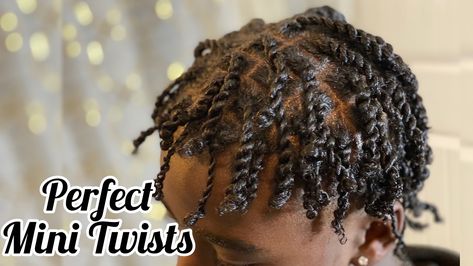 Natural Hairstyles For Men, Protective Natural Hairstyles, Mini Twists Natural Hair, Two Strand Twist Hairstyles, Black Boy Hairstyles, Short Hair Twist Styles, Hair Twists Black, Short Hair For Boys, Natural Hair Men