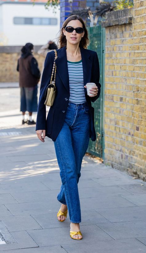 Alexa Chung 2022, Alexa Chung Street Style, European Beauty, Dress With Converse, Alexa Chung Style, 39th Birthday, Uk Photos, A Love Letter, Professional Fashion