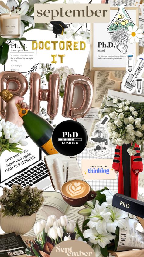 Phd Vision Board Aesthetic, Phd Aesthetic Girl, Doctorate Aesthetic, Md Phd Aesthetic, Phd Vision Board, Phd Loading, Phd Student Aesthetic, Phd Aesthetic, Phd Motivation