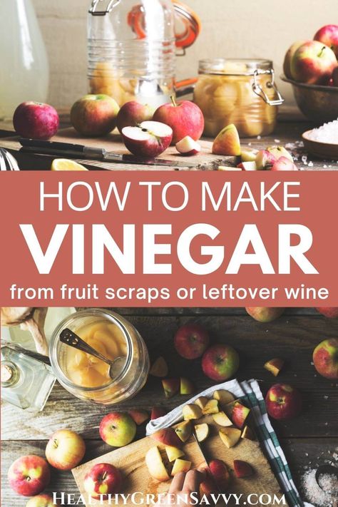 Red Wine Vinegar Recipes, Making Vinegar, Make Vinegar, Homemade Vinegar, Diy Vinegar, Grape Vinegar, How To Make Vinegar, Asian Dipping Sauce, Infused Vinegars