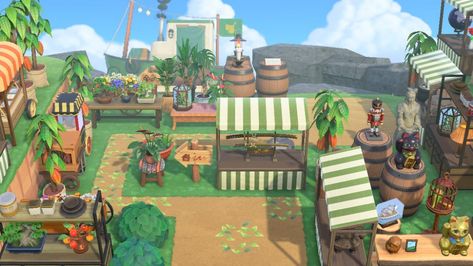 Acnh Secret Beach, Animal Crossing Island Inspiration, Animal Crossing Town, Animal Crossing Island Inspo, Motif Acnl, Ideas Animal Crossing, Disneyland Castle, Ac Ideas, Ac New Leaf