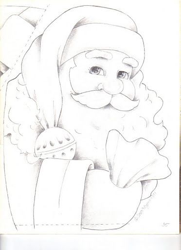 Santa Paintings, Santa Face, Christmas Canvas, Disney Coloring Pages, Christmas Drawing, Tole Painting, Christmas Coloring Pages, Christmas Embroidery, Christmas Paintings