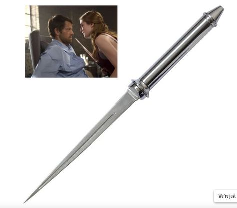 Angel Blade Angel Blade Supernatural, Narnia Oc, Fantasy Gods, Supernatural Hunter, Apocalypse Survival Gear, Supernatural Angels, Supernatural Merchandise, Blade Tattoo, Supernatural Bloopers