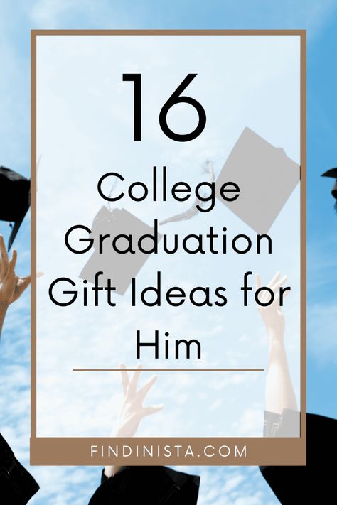 These college graduation gifts for him are perfect for any guy, no matter what he's planning on doing post-graduation. We have ideas for future grad students, future professionals, and more! Graduation Gifts For Brother, College Graduation Gifts For Guys, Gifts For Boyfriend Graduation, Grad Gifts For Guys, Graduation Gifts For Boyfriend, Graduation Gift Ideas For Boyfriend, Diy Graduation Gifts College, College Graduation Gifts For Him, Graduation Gift Ideas College