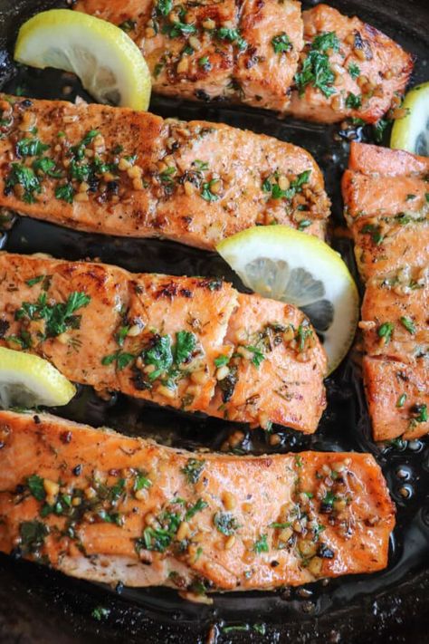 Salmon Marinade Recipes Grilled, Lemon Herb Marinade, Feta Salmon, Salmon Marinade Recipes, Crockpot Drinks, Grilled Salmon Recipe, Crusted Salmon Recipes, Herb Marinade, Herb Crusted Salmon