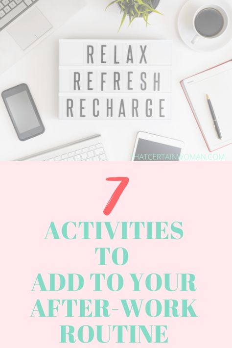 Decompress After Work, Improve My Life, Get Off Work, Self Care Day, Work Routine, Meditation Apps, Evening Routine, Healthy Work, One Of Those Days