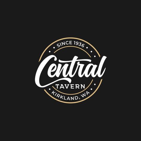 Old watering hole Tavern since 1936. Logo design contest #AD design, #SPONSORED, #logo, #contest, #gregcontreras, #picked Pub Logo Design Ideas, Tavern Logo, Pub Logo, American Logo, Coffee Label, Watering Hole, Text Logo Design, Food Truck Design, Beer Logo