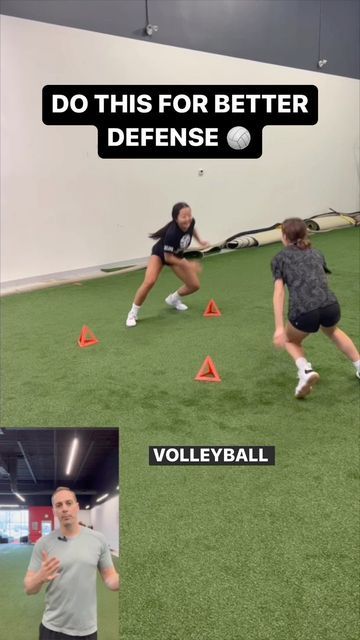 Volleyball Strength and Jump Coach on Instagram: "When doing speed and agility training try to add in some GAMES! Not only is it more fun than conventional speed drills, but athletes also work HARDER when COMPETING. Set up in teams of 3 or 4. One side is it and the other side is being chased. You can only side shuffle. Set the timer for 7 seconds. If the side that is “it” touches the athlete within 7 seconds their team gets a point. If the other team stays away for 7 seconds, they g 10u Volleyball Drills, Varsity Volleyball Drills, Volleyball Practice Drills For Beginners, Volleyball Movement Drills, Volleyball Drills With A Partner, 3rd Grade Volleyball Drills, Volleyball Team Drills, Volleyball Footwork Drills, Volleyball Agility Drills