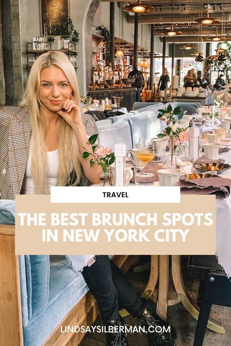 There is arguably no better way to spend a weekend in New York City than at a rooftop brunch. With killer views of the Manhattan skyline, endless amounts of bloody mary's, and drool-worthy brunch menus, these are the best brunch spots in NYC. | brunch in NYC aesthetic | brunch in new york city food | brunch in new york city ideas | new york city brunch | new york city brunch rooftop bar | best brunch new york city NYC | where to eat in new york city | best nyc rooftop restaurant Best Brunch In New York City, Nyc Brunch Restaurants, Breakfast Places In Nyc, Nyc Brunch Aesthetic, Brunch Spots Nyc, Brunch In New York City, Best Brunch In Nyc, Brunch Places In Nyc, New York Dinner Restaurants