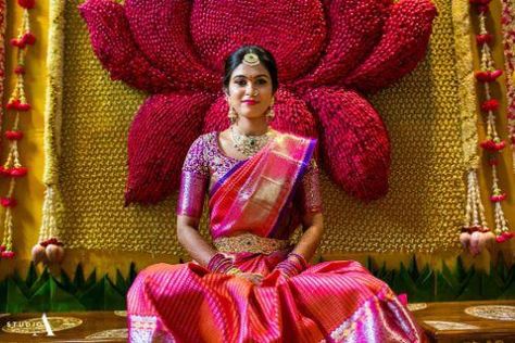 Wedding Photography Indian, Photography Indian, Indian Bridal Sarees, Traditional Silk Saree, Dress For Kids, Wedding Saree Collection, Bridal Sarees, Trendy Dress, Blouse Design Models