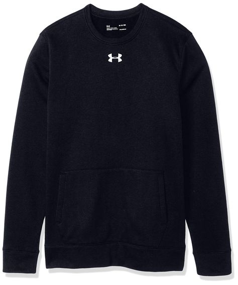 PRICES MAY VARY. Lightweight, ultra-soft 225g cotton-blend fleece Moisture Transport System wicks sweat and dries fast Front pouch pocket Material: 80% Cotton, 20% Polyester Under Armour Men's Hustle Fleece 2.0 Crew Pullover 80% cotton, 20% polyester Lightweight, ultra-soft 225g cotton-blend fleece with brushed interior for extra warmth Front pouch pocket Moisture Transport System wicks sweat & dries fast ColdGear® is Under Armour's most technical line featuring a double sided fabric that wi Double Sided Fabric, Body Heat, Under Armour Men, Pocket Pouch, Under Armour, Double Sided, Cotton Blend, Lifestyle