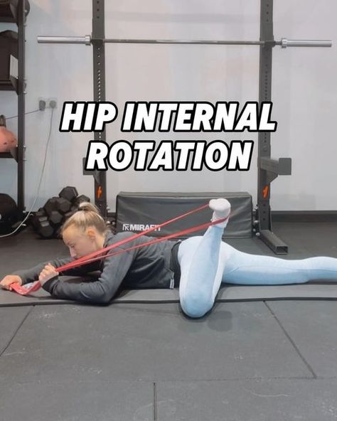 Kim | Mobility, Strength & Flexibility on Instagram: "Save these 7 hip internal rotation exercises - beginner to advanced 🔥 Read the caption for more info 🤓  Studies have shown that there is a link between low back pain and restricted hip internal rotation 🔗😮  Hip internal rotation is important because it is one of the 6 ROM that play a role in our hip function  We use this ROM daily when we walk, run, or change direction 🏃🏼‍♀️  It is a common movement pattern in many sports that require rotation 🏌️‍♀️  And also is a requirement for a deep squat (along side ankle dorsiflexion and other joint functions) 🏋️‍♀️  So if you’re getting low back pain - assess your joints and particularly your hips! (LINK IN BIO TO BOOK YOURS WITH ME 😄)  Or if you’d like to learn for yourself or your clie Rotation Exercises, Ankle Dorsiflexion, Movement Pattern, Neck And Shoulder Exercises, Beginner Exercises, Hip Mobility Exercises, Deep Squat, Hip Mobility, Back Injury