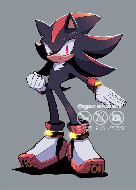 Super Shadow, Sonic Videos, Hand Doodles, Sonic Funny, Sonic Fan Characters, Sonic Franchise, Hedgehog Art, Shadow Art, Sonic And Shadow