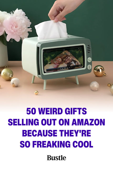 You’re going to want one of everything for yourself, too. Vinyl Record Frame, Weird Things On Amazon, Framed Records, Unique Gift Cards, Crochet Baby Boots, Casting Kit, Weird Gifts, Book Lights, Baby Boots