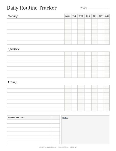 Free Printable Daily Routine Tracker Life Schedule Daily Routines, Daily Habit Tracker Ideas, Daily Routine Template Free Printable, Daily Tracker Template, Tracker Template Free Printables, Free Daily Planner Printables Free Templates, Daily Routine Planner Free Printable, Daily Routine Planner Template, Routine Planner Free Printables