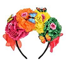 Check this out! Floral Headdress, Hair Garland, Rose Flower Crown, Flower Headdress, Fairy Crown, Crown For Women, Flower Crown Headband, Floral Headpiece, Crown Headband