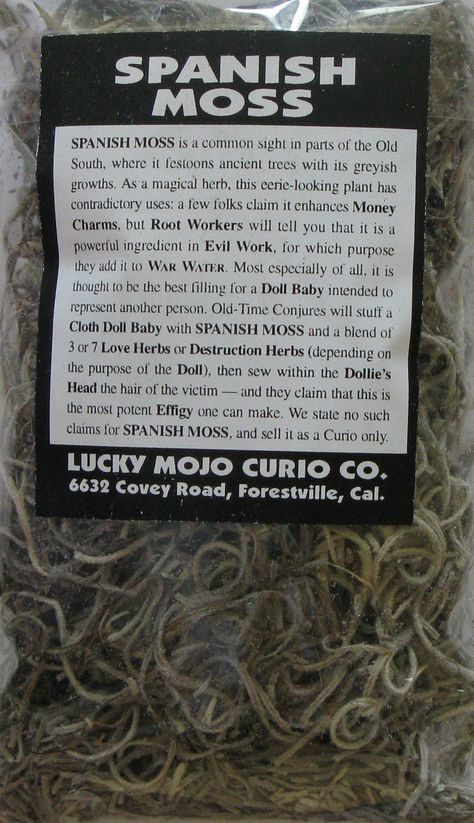 Herb Magic Catalogue: Spanish Moss Herb Magic, Magick Herbs, Hoodoo Magic, Cats White, Hoodoo Spells, White Tigers, Magickal Herbs, Ancient Trees, Folk Magic